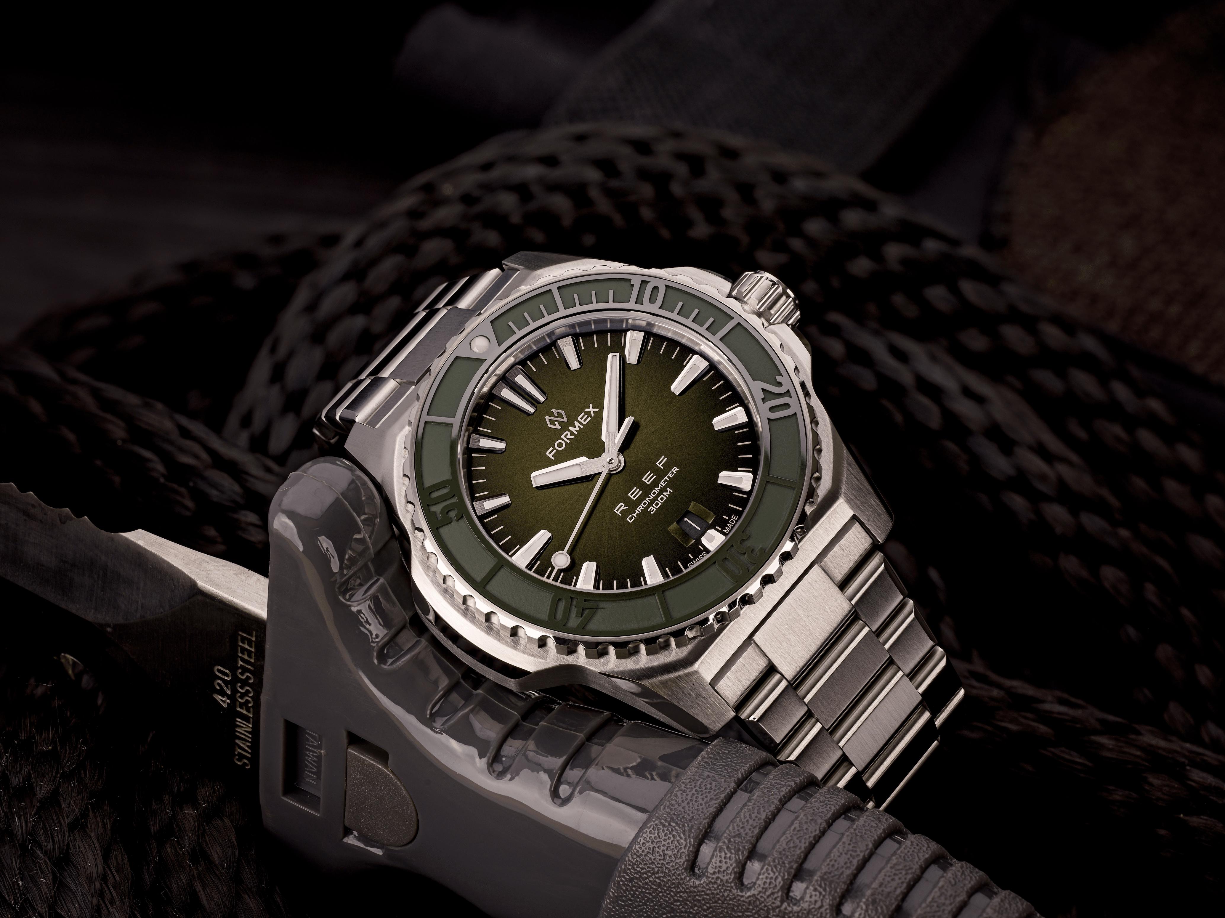 Formex Reef 42 mm Watch - Green
