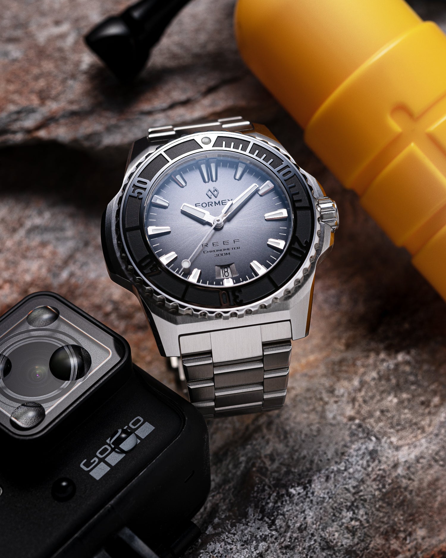 Hodinky Formex Reef 42 mm - Silver