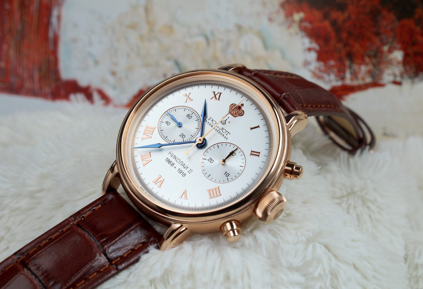 Hodinky Poljot International Chronograph Nicolai II 2901.1941612N