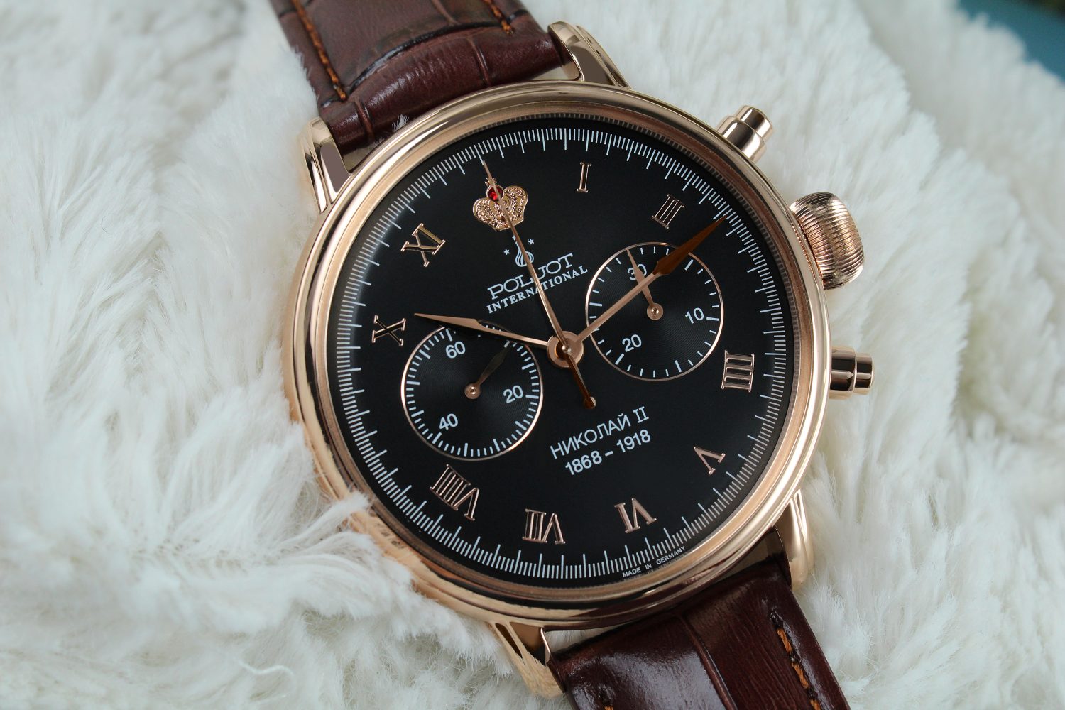 Hodinky Poljot International Chronograph Nicolai II 2901.1941613N