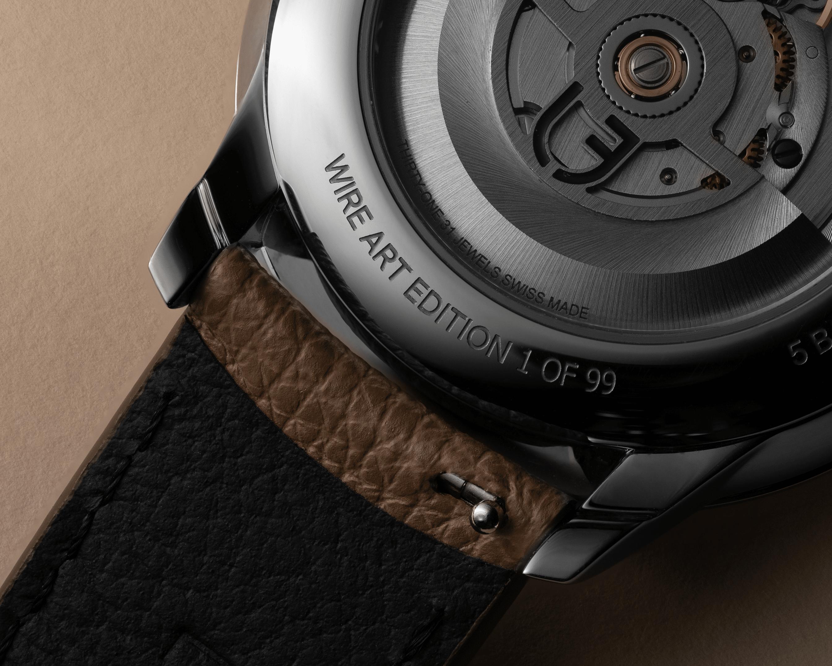 Hodinky Fil d'Or Louis Erard x Wire Art