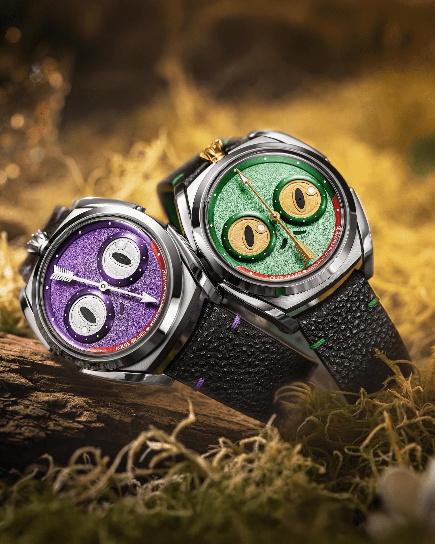 Louis Erard x KONSTANTIN CHAYKIN UNFROGETTABLE watch