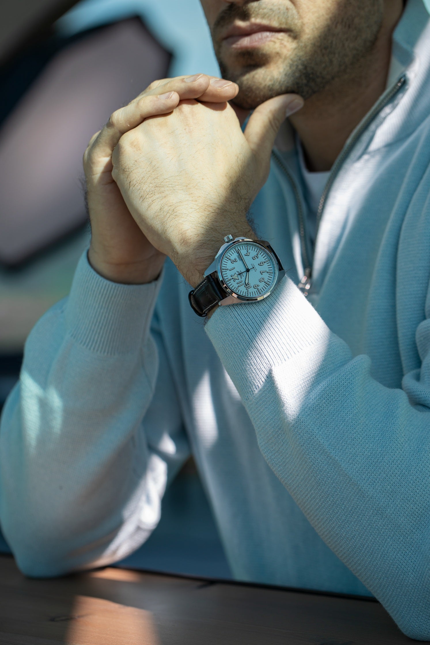 AVIATOR SWISS AIRACOBRA 43 AUTO V.3.39.0.337.4 watch