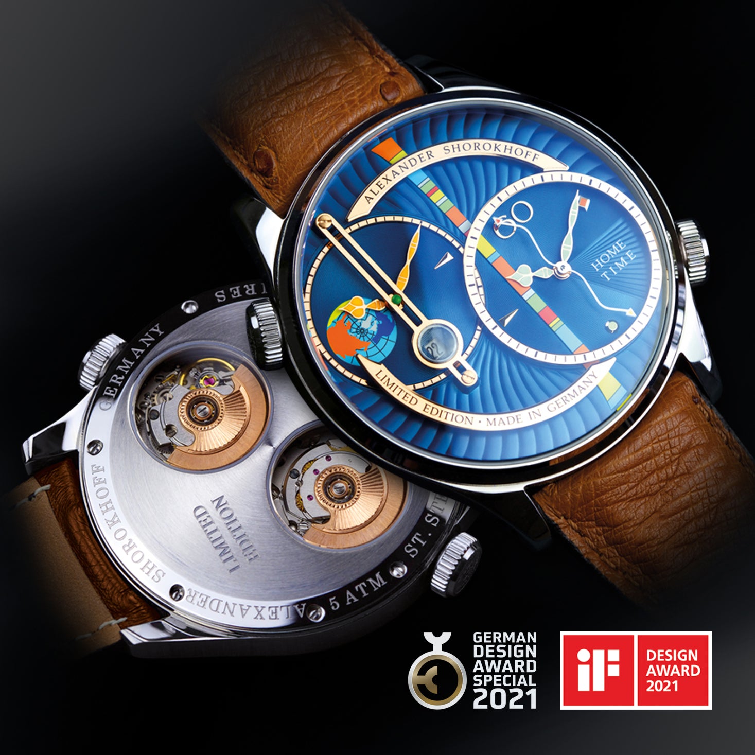 Alexander Shorokhoff Levels AS.DT03-3 Watch