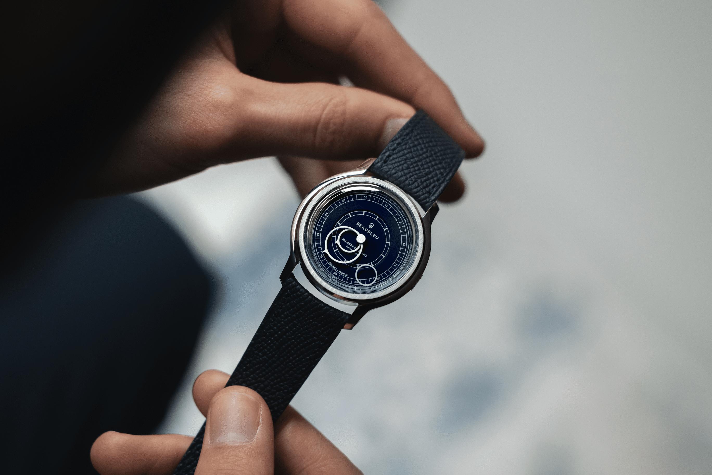 Hodinky Beaubleu Seconde Française 19.24 Midnight Blue