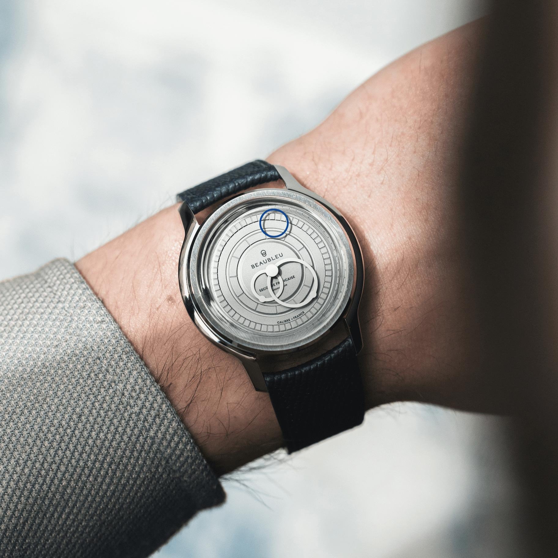 Hodinky Beaubleu Seconde Française 20.24 Pearl Gray