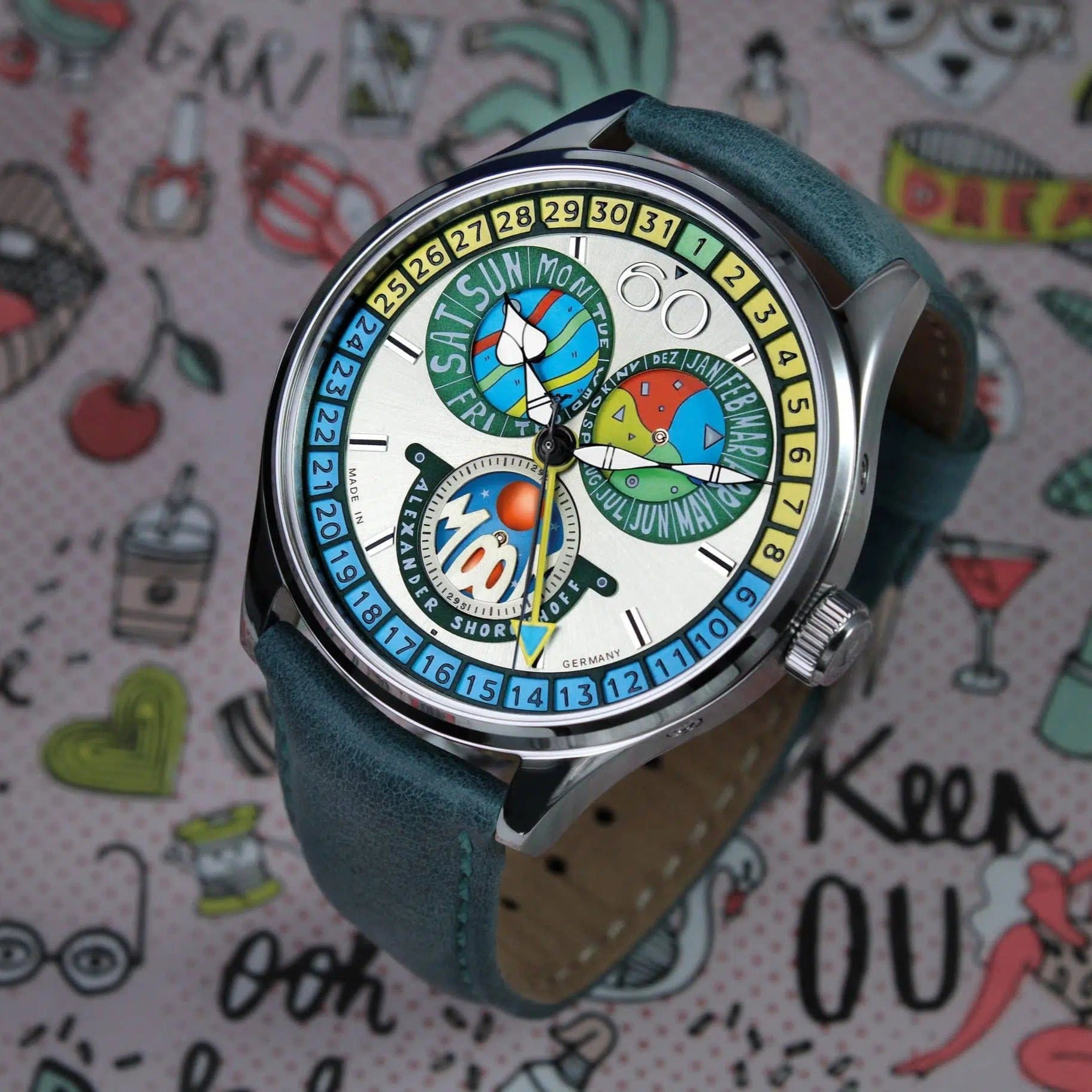Alexander Shorokhoff Full Calendar Cadamomo AS.VK-CDMM2 Watch
