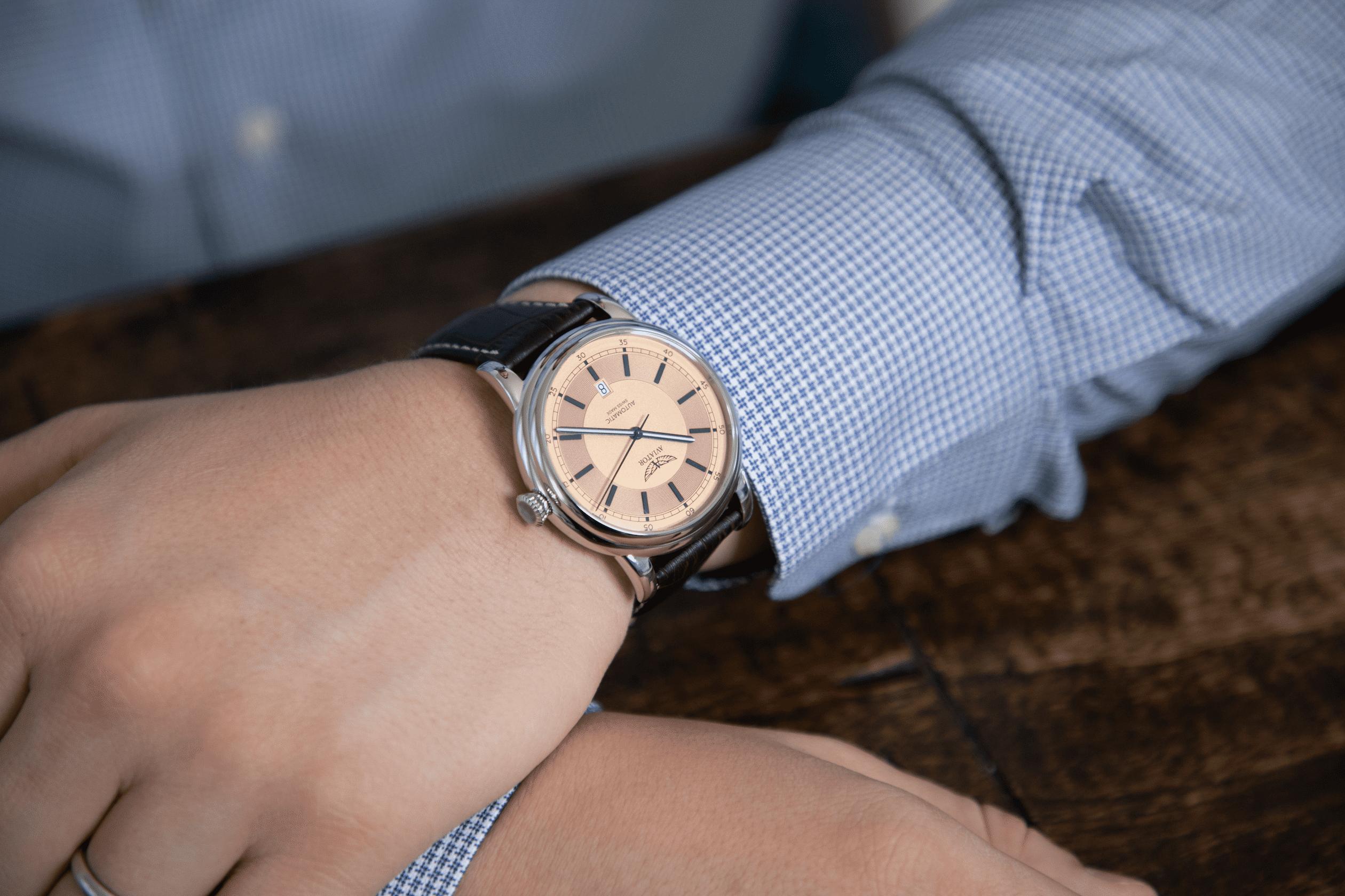 AVIATOR SWISS Douglas DC-3 V.3.32.0.244.4 watch