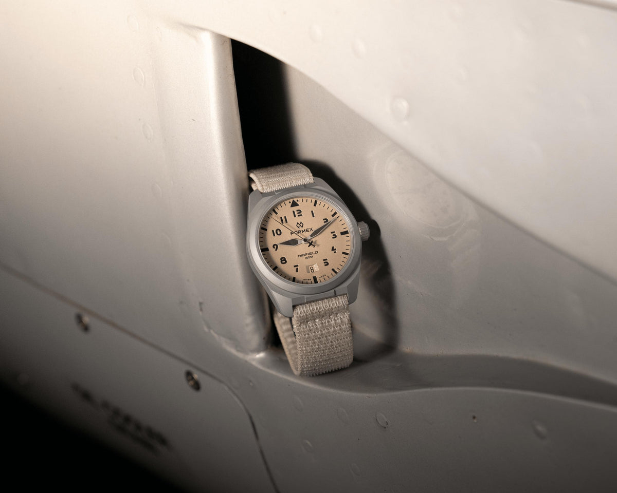Hodinky Formex AIRFIELD Automatic - Desert Sand