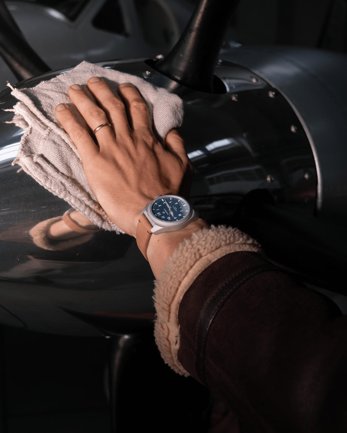 Hodinky Formex AIRFIELD Automatic - Horizon Blue