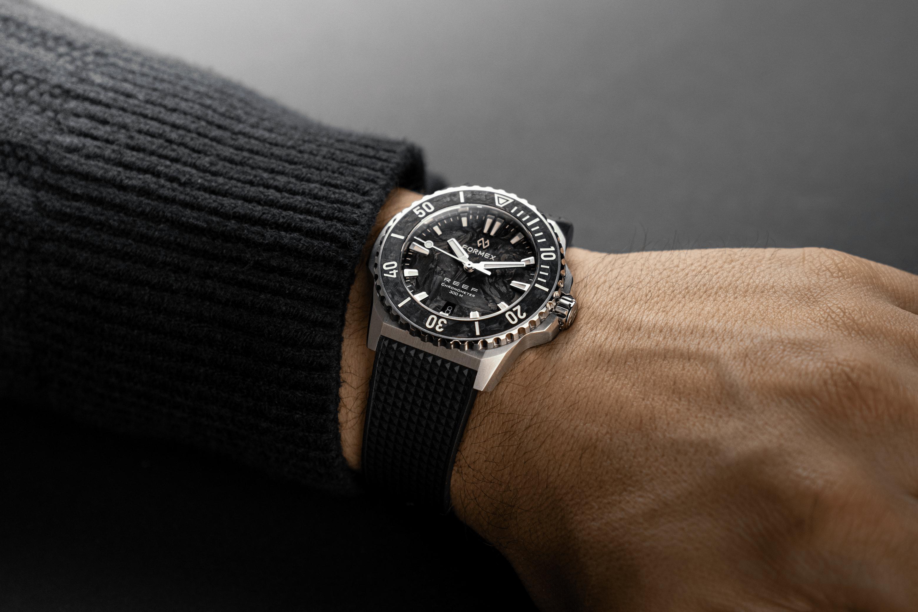 Formex Reef 39.5mm Watches - Forged Carbon