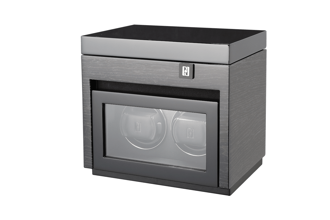 Paul design Gentlemen 2+3 - Winder for 2 watches + storage space