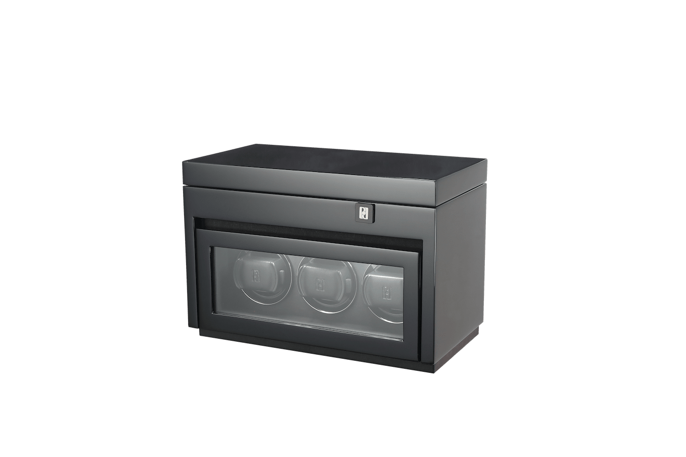 Paul design Gentlemen 3+5 - Winder for 3 watches + storage space