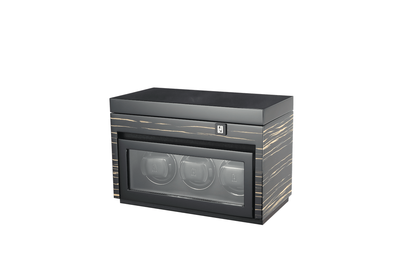 Paul design Gentlemen 3+5 - Winder for 3 watches + storage space