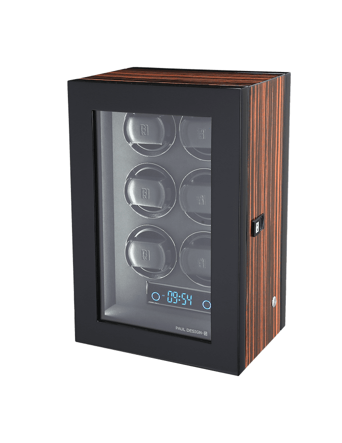 Paul design Gentlemen 6 - Winder for 6 watches
