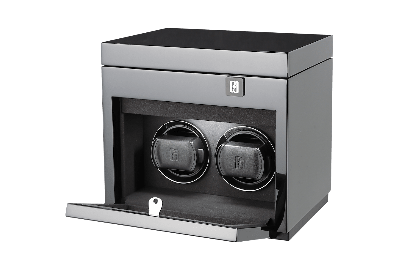 Paul design Gentlemen 2+3 - Winder for 2 watches + storage space