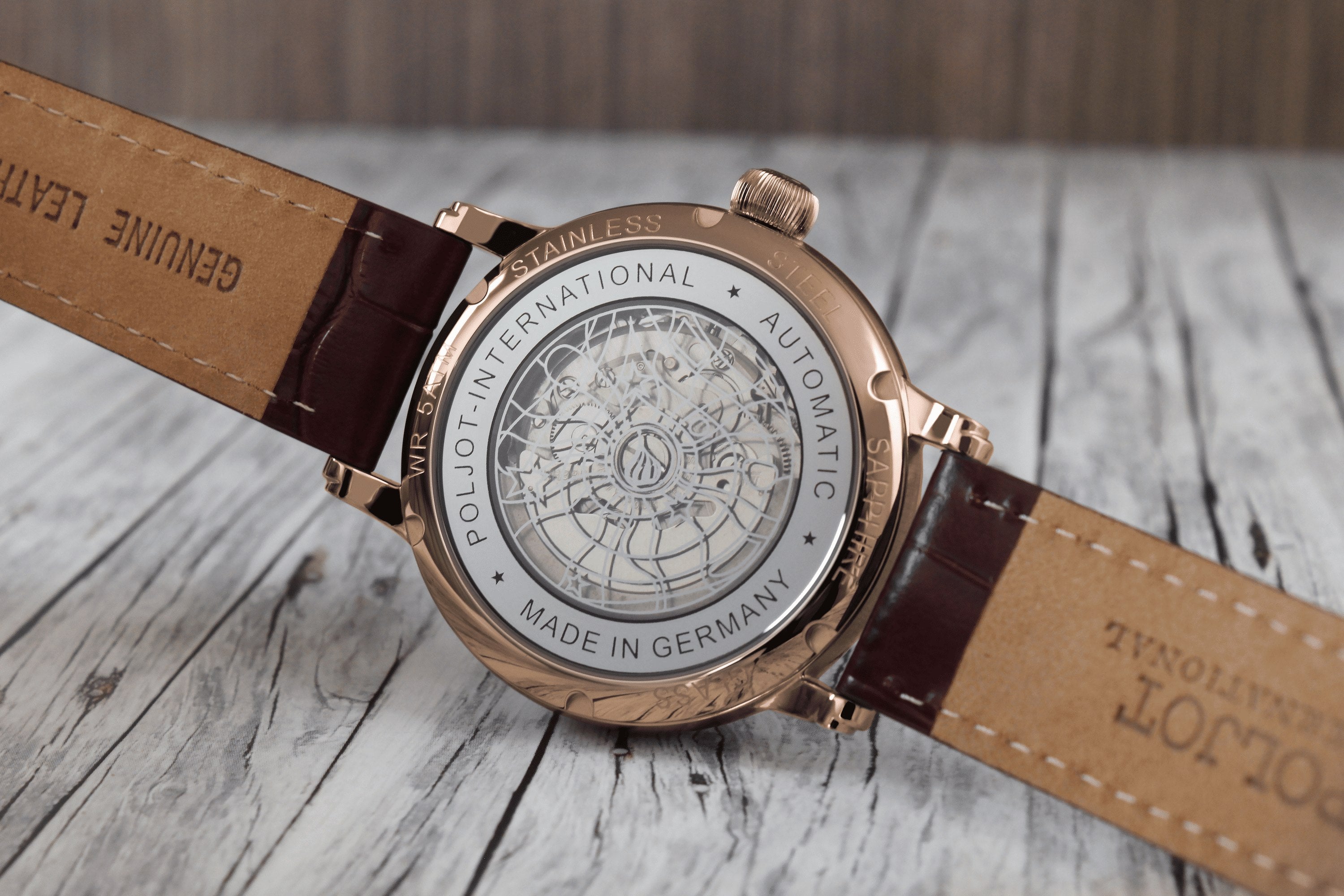 Poljot International Jaros Open Heart 38NH.4286811 Watch