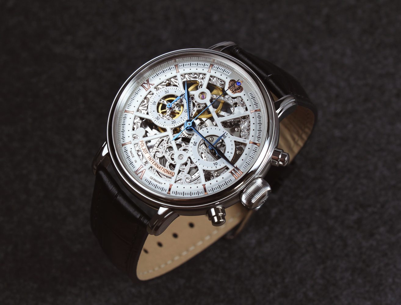 Hodinky Poljot International Nicolai II Skeleton 2901.194S011
