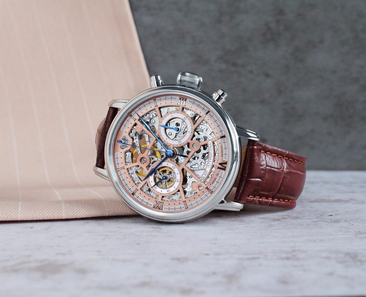 Hodinky Poljot International Nicolai II Skeleton 2901.194S013