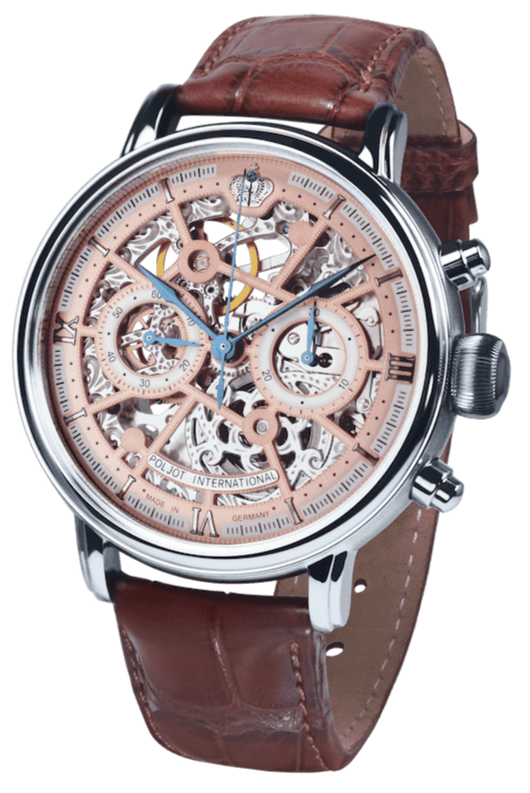 Hodinky Poljot International Nicolai II Skeleton 2901.194S013