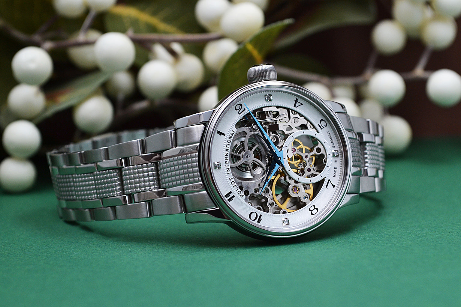 Poljot International Nastja Lady Skeleton Watch 2723.1330101B