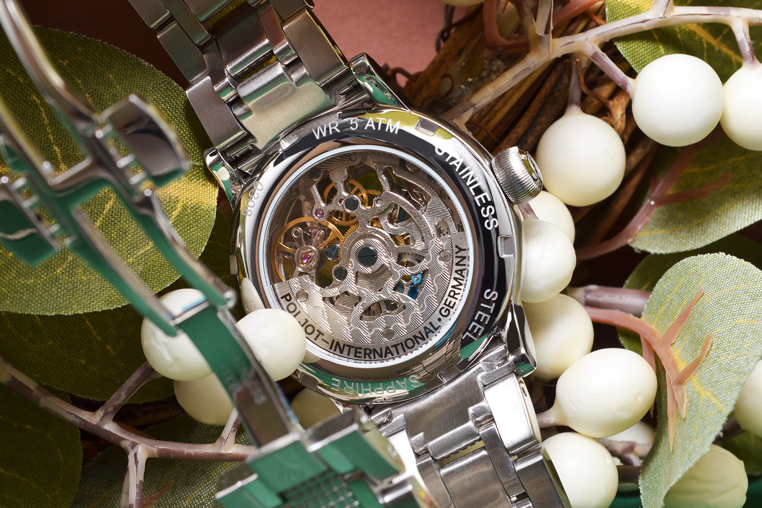 Poljot International Nastja Lady Skeleton Watch 2723.1330101B