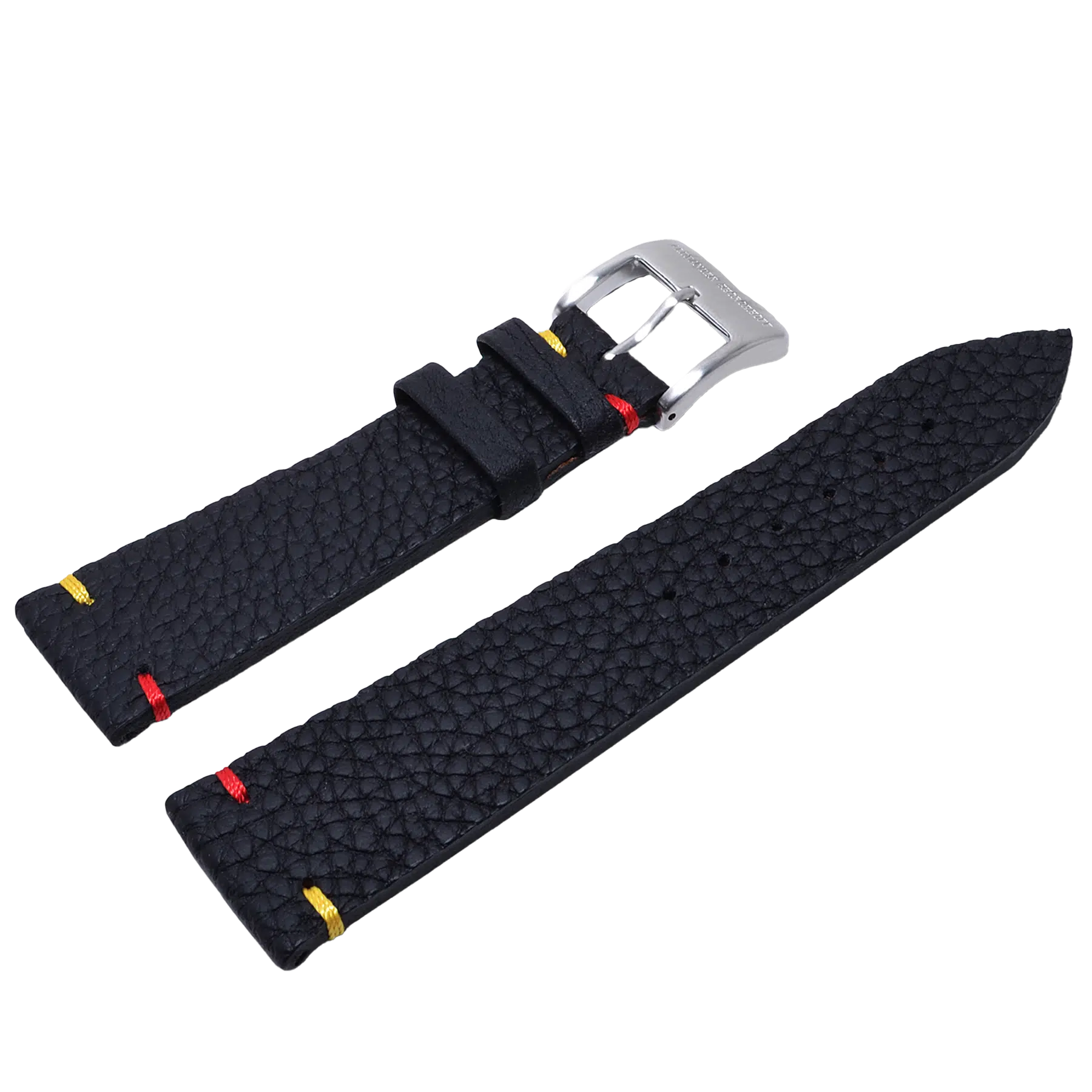 Alexander Shorokhoff calfskin leather strap – black