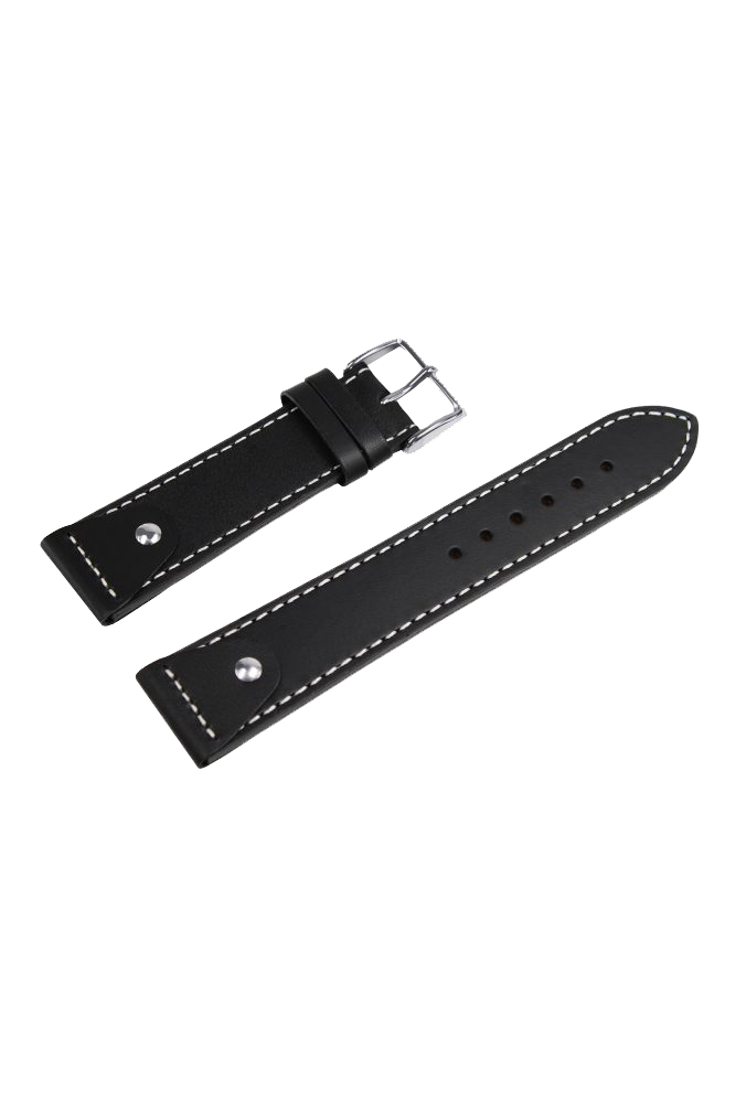 Poljot International calfskin strap - black