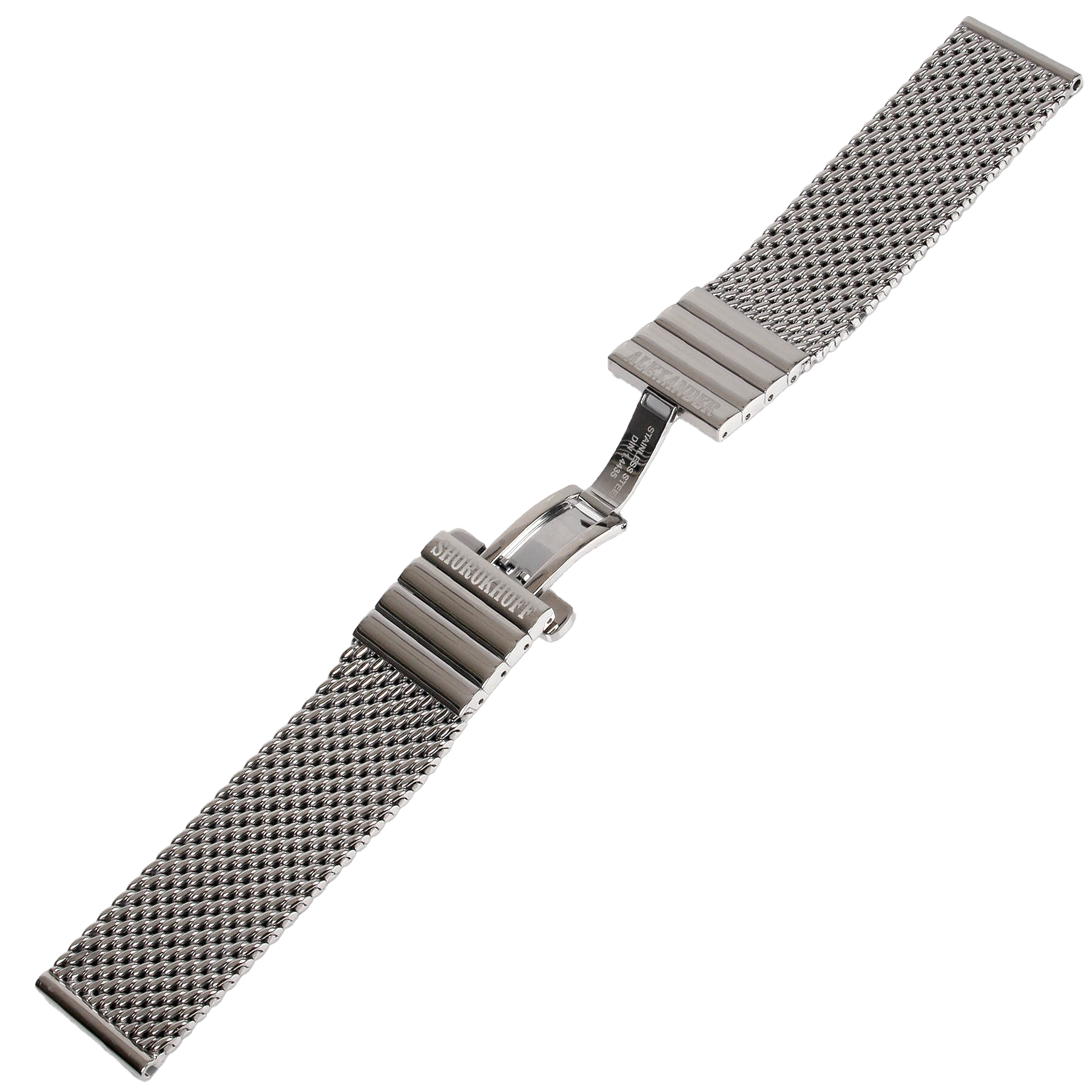 Alexander Shorokhoff stainless steel metal bracelet