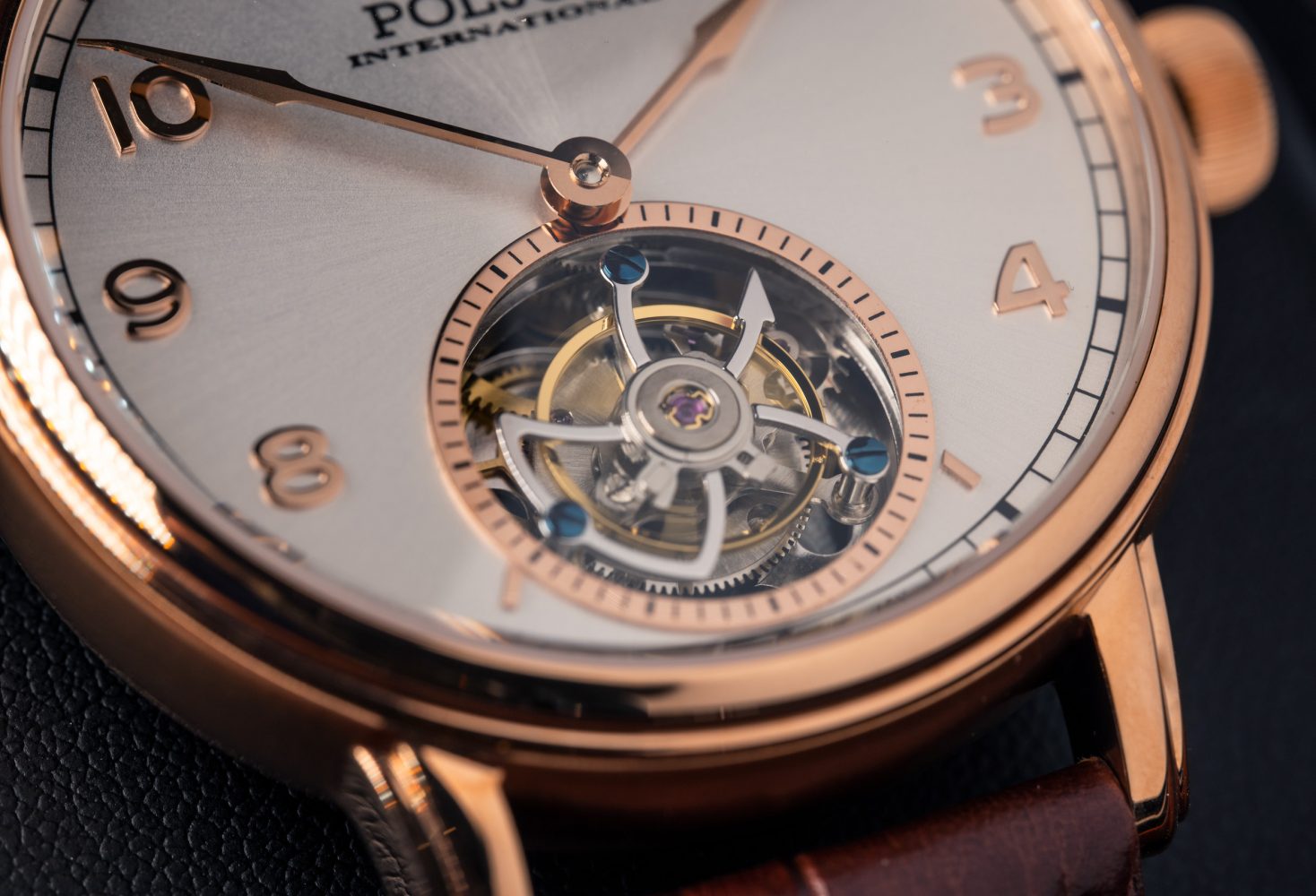 Hodinky Poljot International Tourbillon 3400.T-XVIII-BG