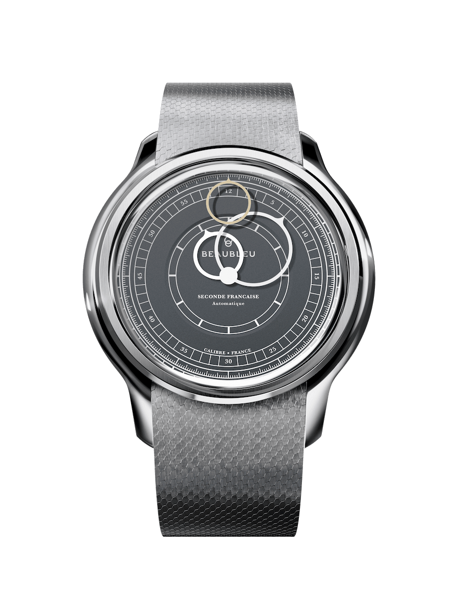 Hodinky Beaubleu Seconde Française 19.24 Anthracite Gray