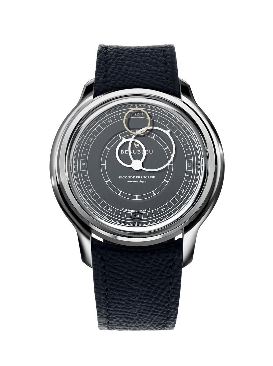 Hodinky Beaubleu Seconde Française 19.24 Anthracite Gray