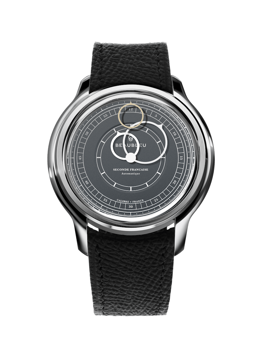 Hodinky Beaubleu Seconde Française 19.24 Anthracite Gray