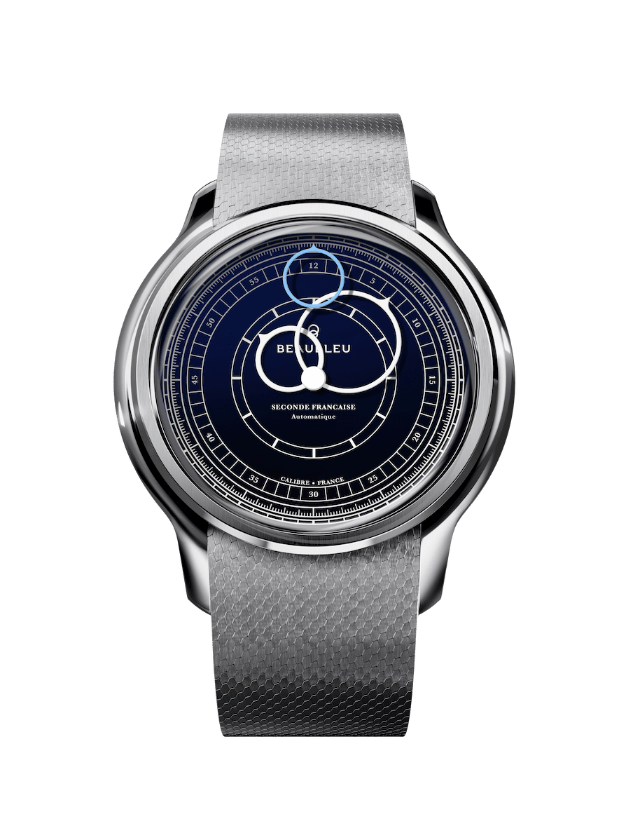 Hodinky Beaubleu Seconde Française 19.24 Midnight Blue