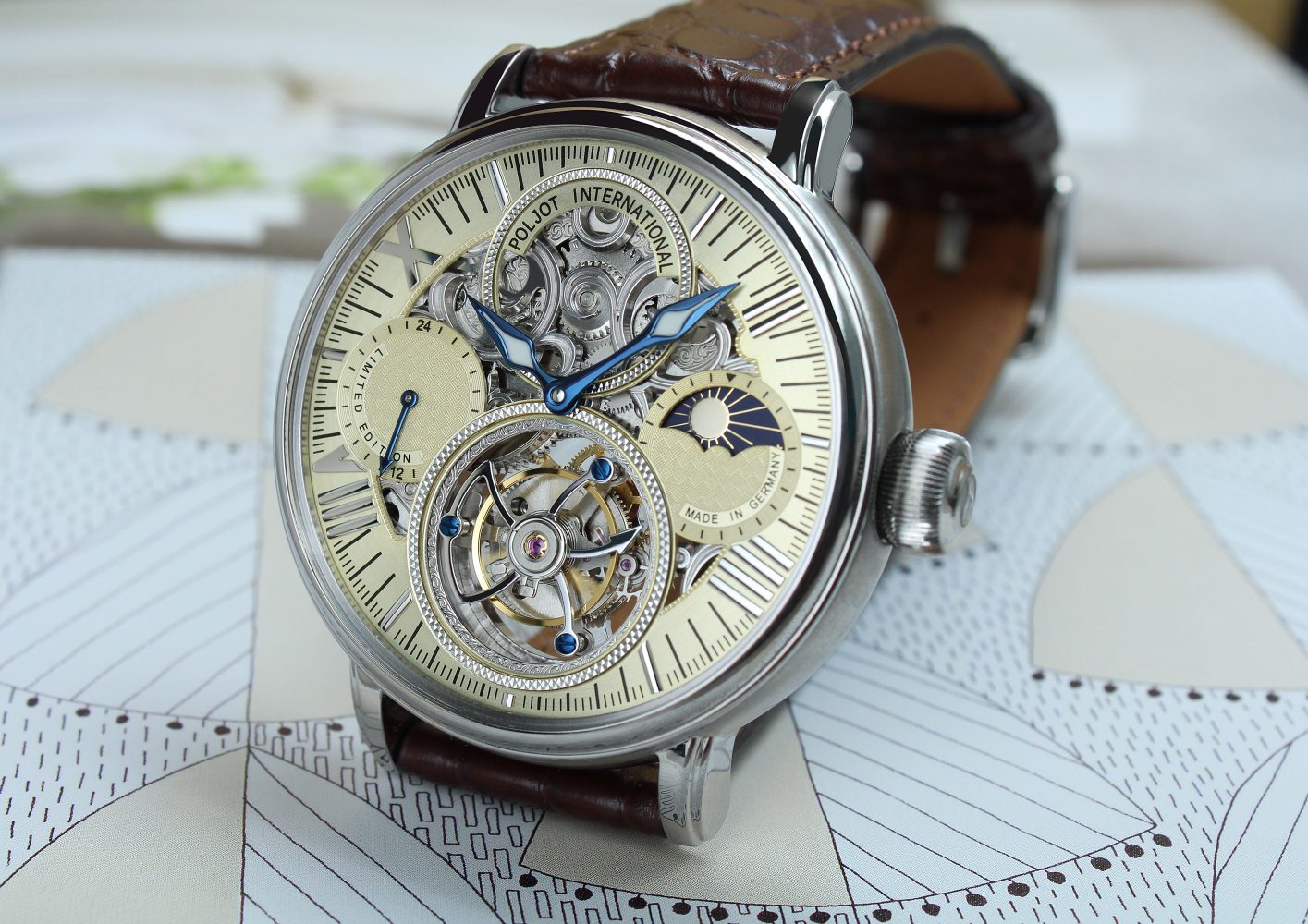 Hodinky Poljot International Tourbillon Osem 3360.T88-C