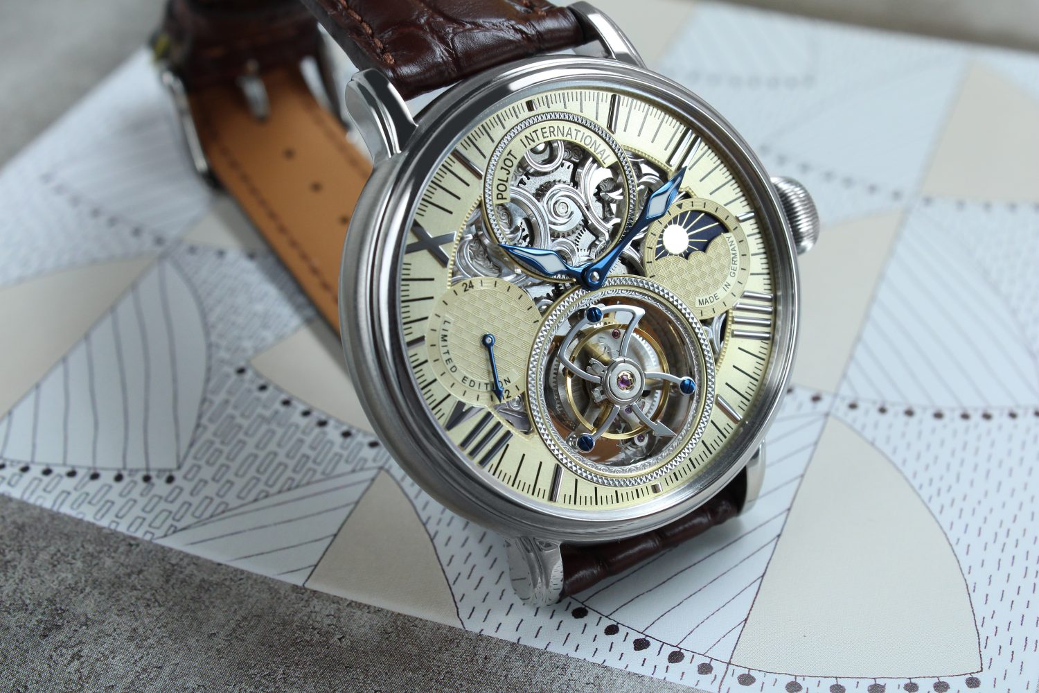 Hodinky Poljot International Tourbillon Osem 3360.T88-C