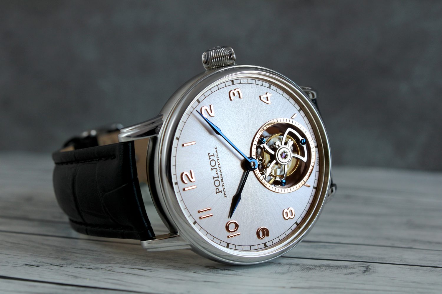 Hodinky Poljot International Tourbillon 3400.T-XVIII-SS