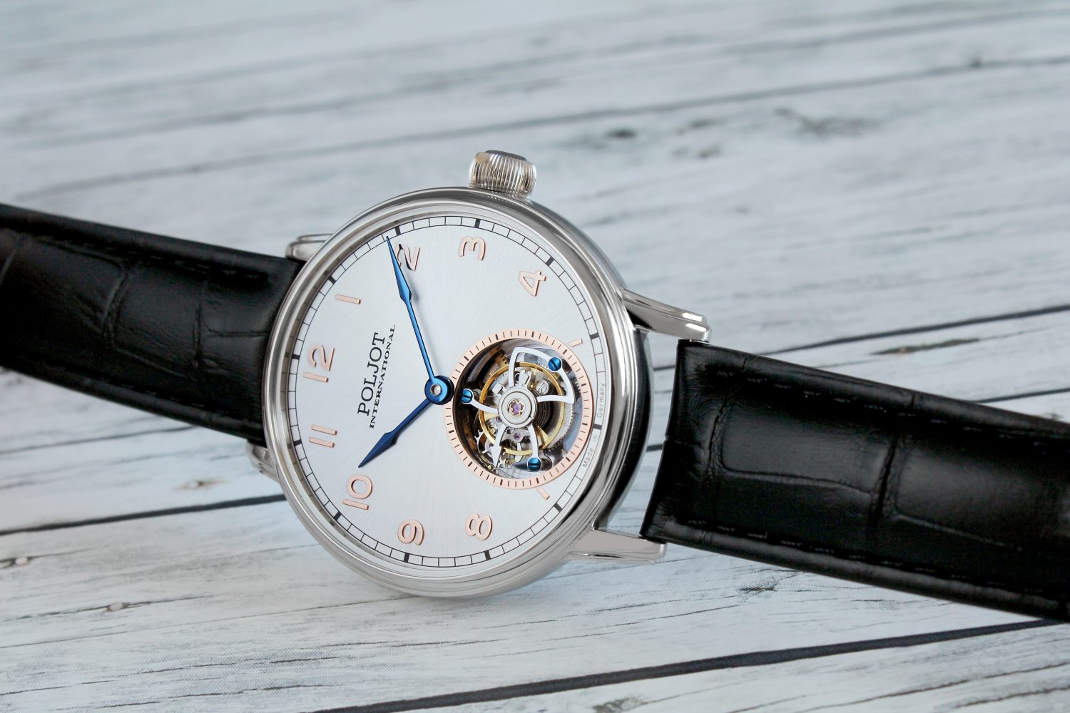 Hodinky Poljot International Tourbillon 3400.T-XVIII-SS
