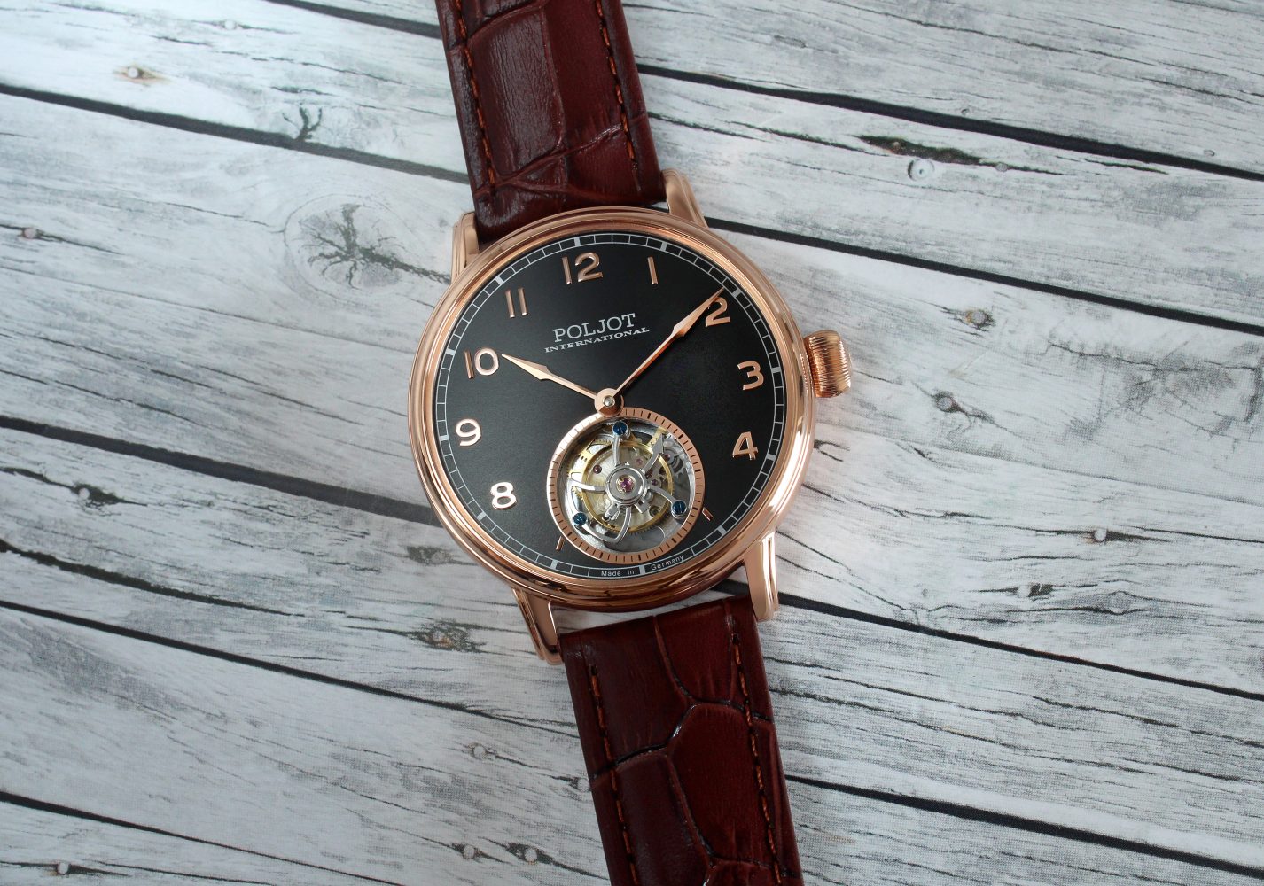 Hodinky Poljot International Tourbillon 3400.T-XVIII-SG