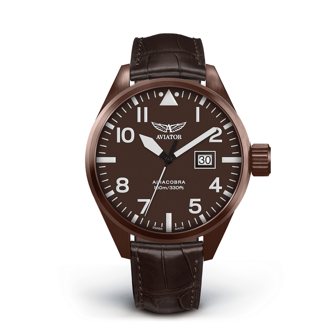 AVIATOR SWISS AIRACOBRA P42 V.1.22.8.151.4 watch