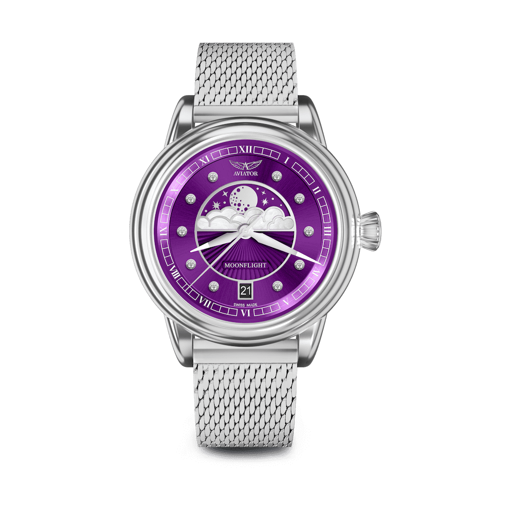 Hodinky Aviator Swiss DOUGLAS MOONFLIGHT V.1.33.0.361.4