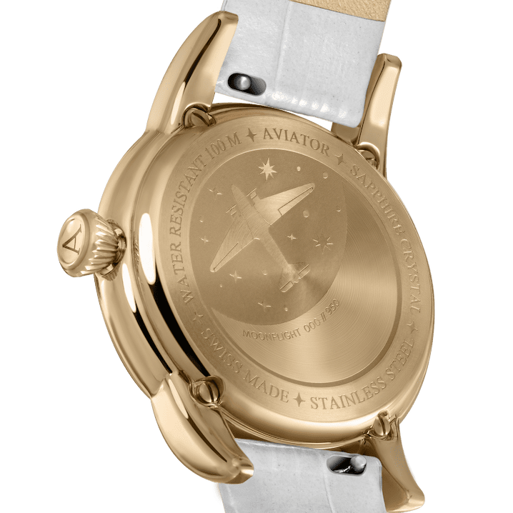 AVIATOR SWISS DOUGLAS MOONFLIGHT WATCH V.1.33.1.343.4