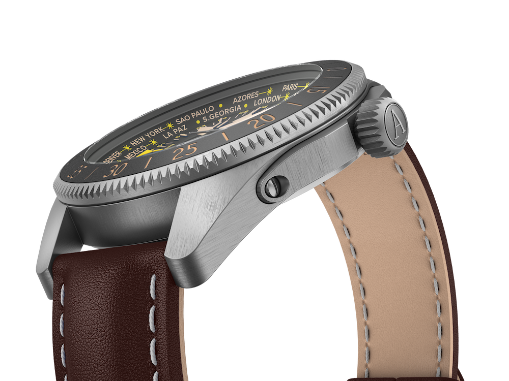 Hodinky AVIATOR SWISS AIRACOBRA GMT V.1.37.0.303.4