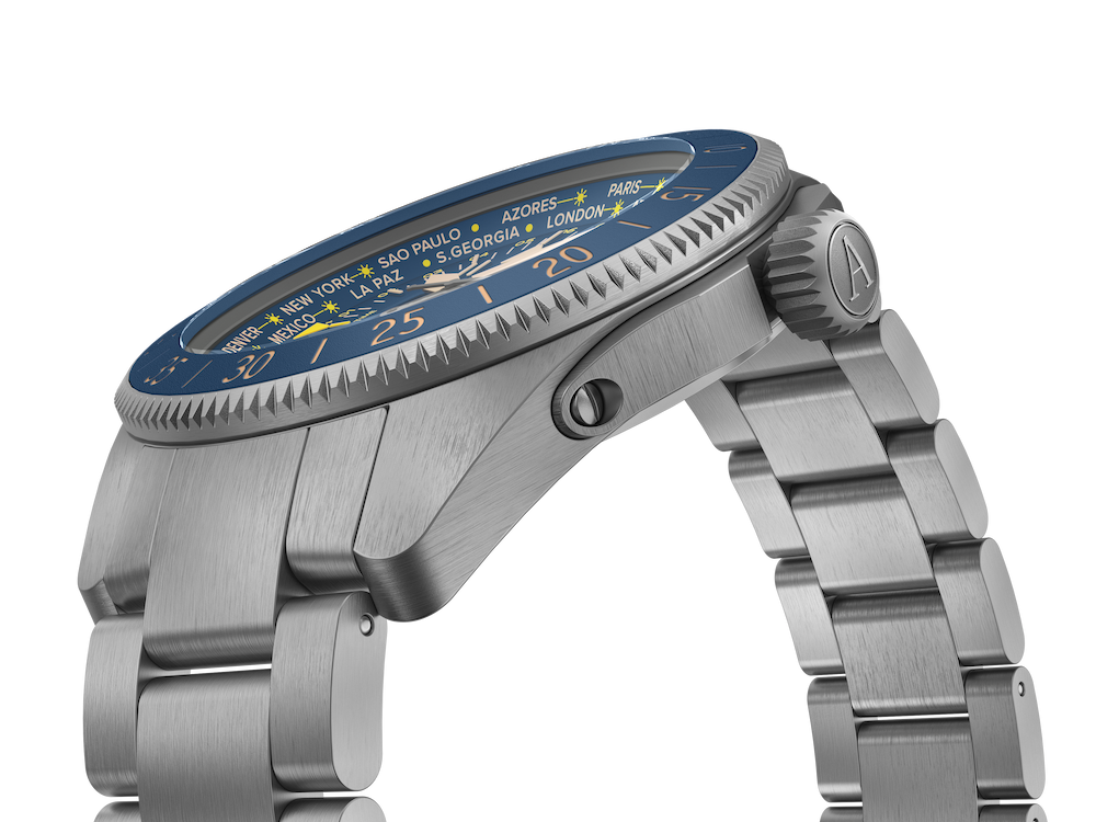 Hodinky AVIATOR SWISS AIRACOBRA GMT V.1.37.0.304.4