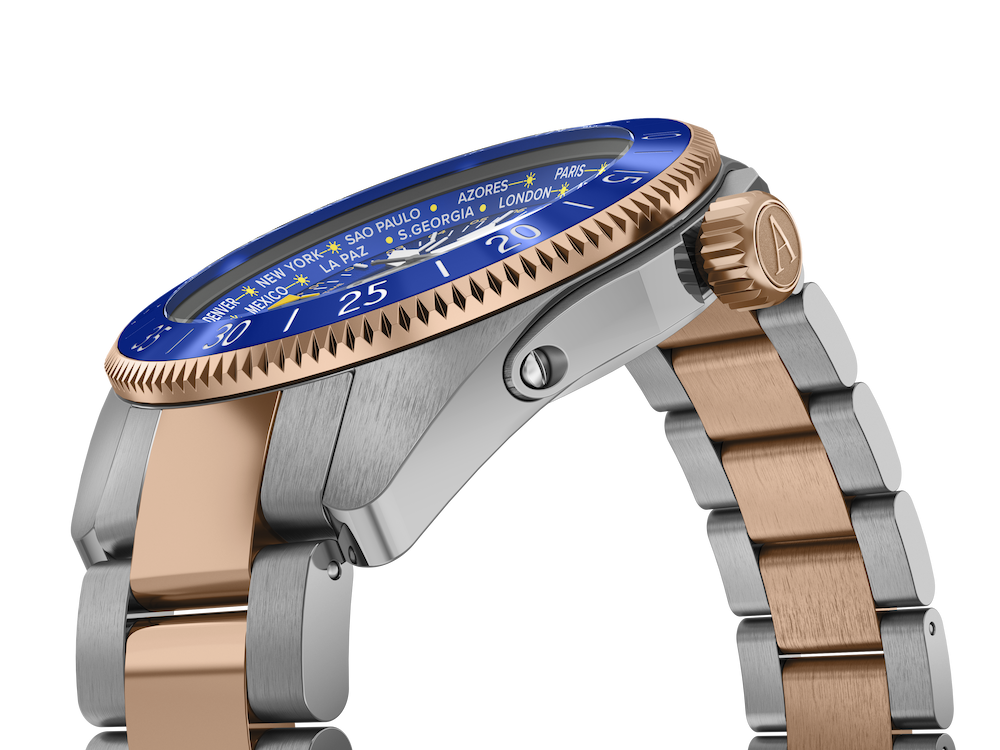 AVIATOR SWISS AIRACOBRA GMT V.1.37.3.308.4 watch