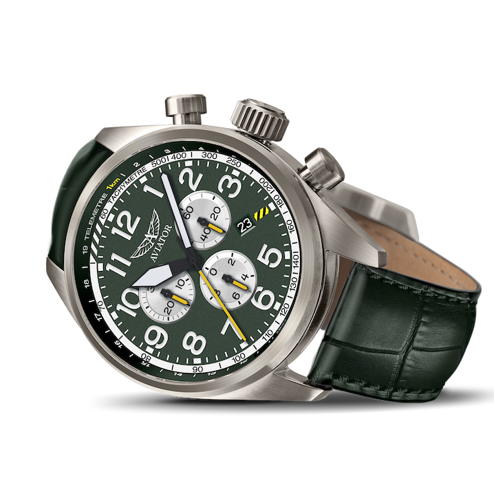 AVIATOR SWISS AIRACOBRA P45 CHRONO V.2.25.7.171.4 watch