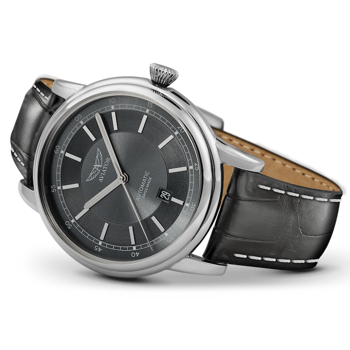 Hodinky AVIATOR SWISS Douglas DC-3 V.3.32.0.240.4