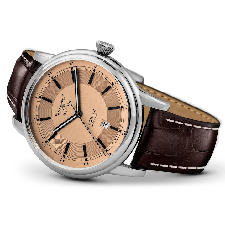 Hodinky AVIATOR SWISS Douglas DC-3 V.3.32.0.244.4