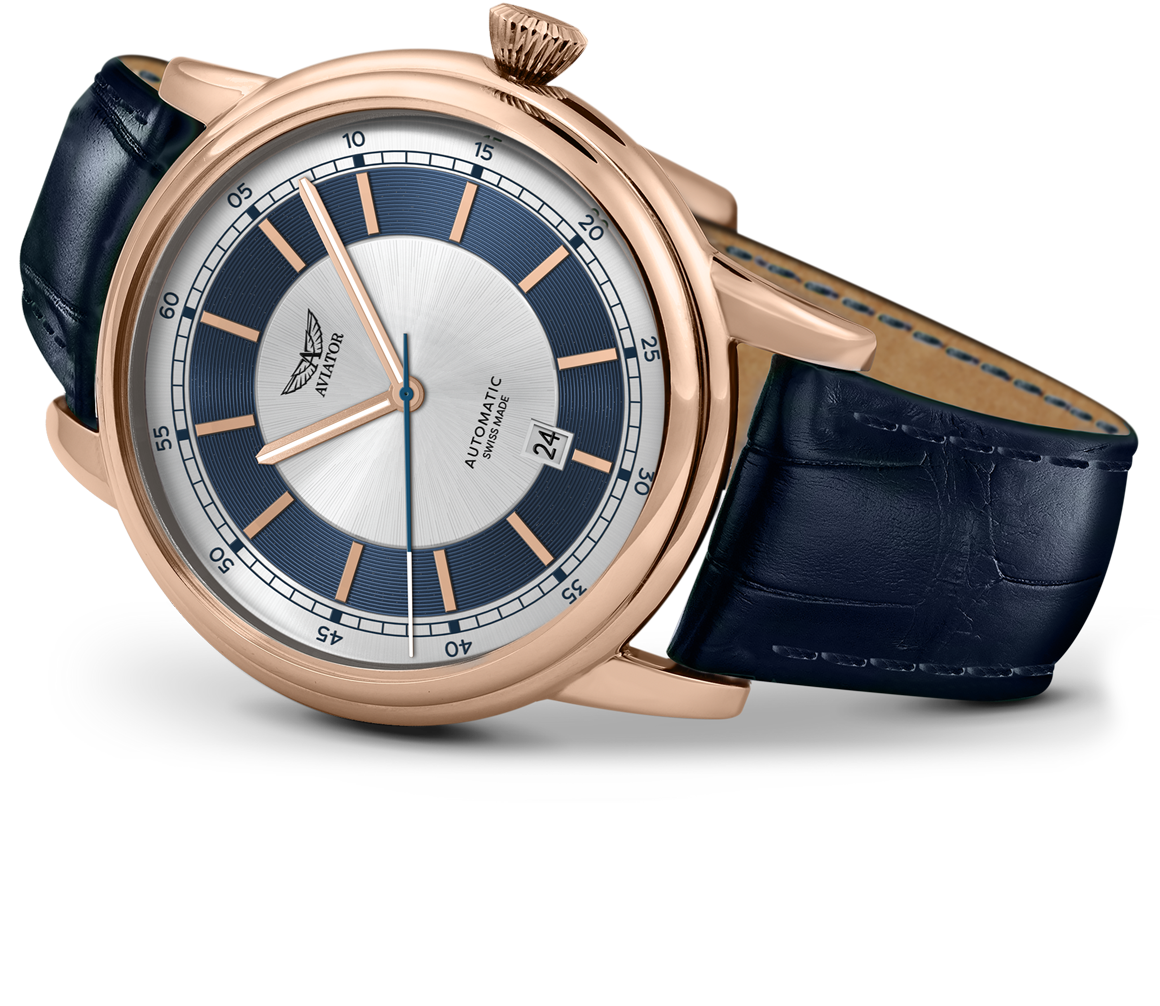 Hodinky AVIATOR SWISS Douglas DC-3 V.3.32.2.270.4