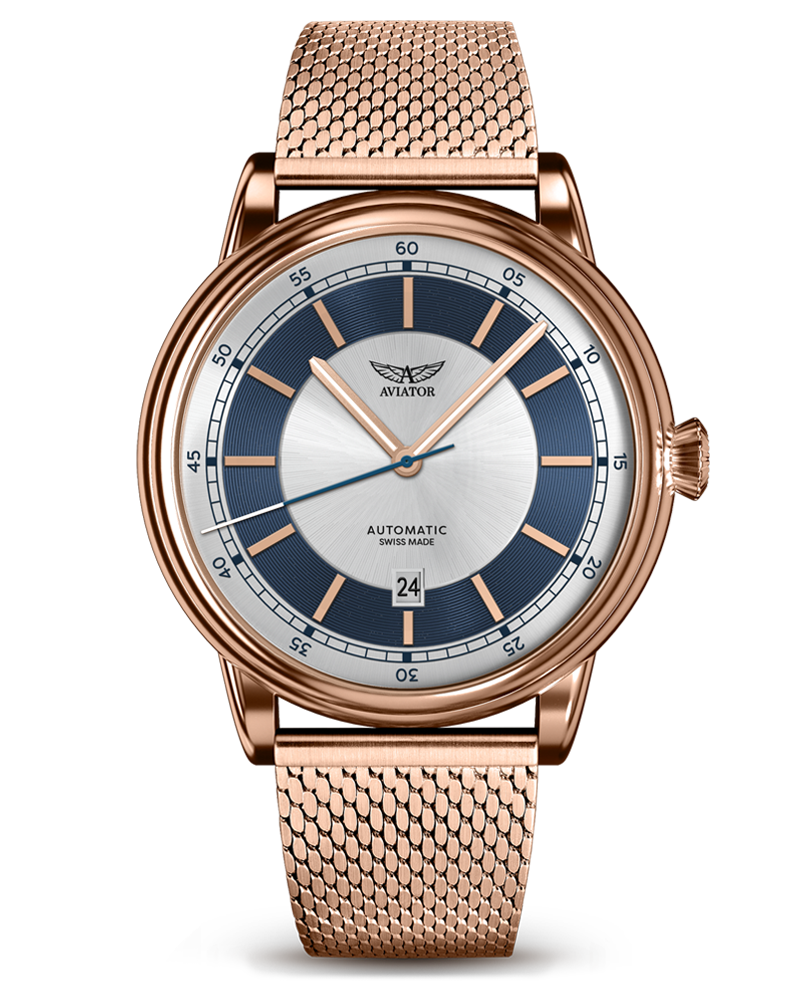 Hodinky AVIATOR SWISS Douglas DC-3 V.3.32.2.270.4